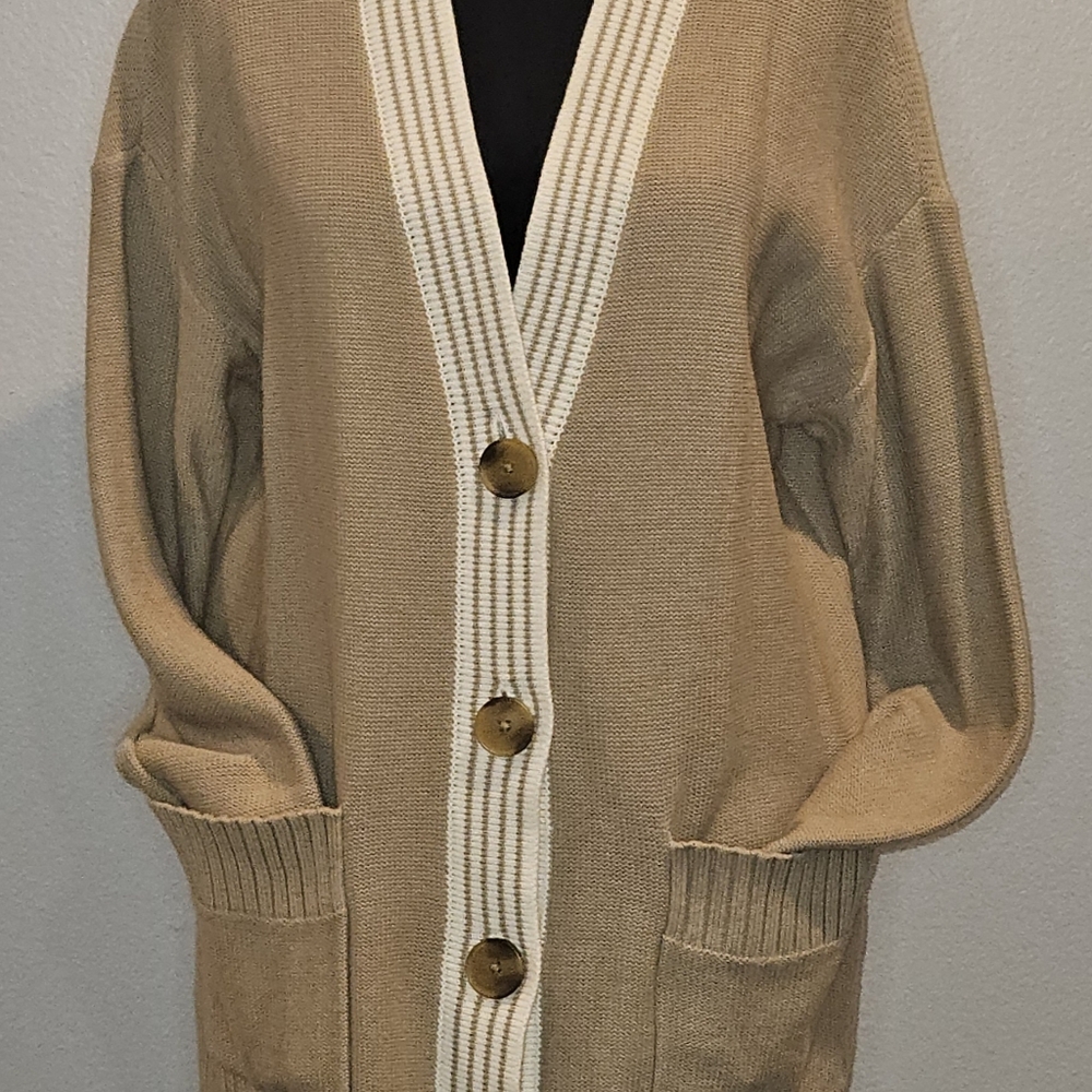 NWT Loft Outlet sz MED cardigan - Picture 2 of 8